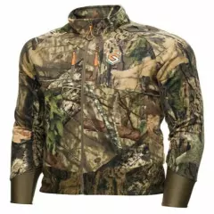 WINDBRACE WINDPROOF FLEECE JACKET, Medium, Mossy Oak Breakup Country B-1c