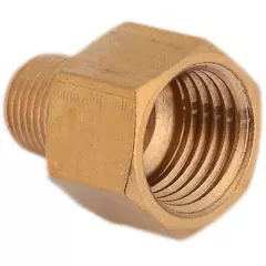 For BSP-NPT Adapter Male For BSPT To 1/4" Female NPT Brass Pipe Fitting Tool