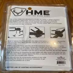 HME Products Universally Mountable Bow Holder UMBH Fork Rotates 360°￼ Clamp on