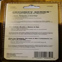 C2o 1i2 trip The Club Security Combo Luggage Lock Padlock 015291008505 SEALED