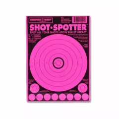 Shot Spotter Pink - Adhesive Shooting Targets - 6"x9"