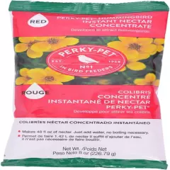 3 Pack of Red Powder Hummingbird Instant Nectar Concentrate, 8 Ounces Each