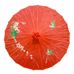 Chinese Classic Vintage Paper Umbrella Wedding Painted Dance Prop Parasol P2024