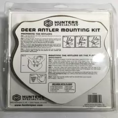 BRAND NEW Hunters Specialties 00639 Deer Antler Red/White Taxidermy Mounting Kit