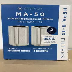 Genuine Medify H13 Filter for MA-50 Air Purifier PACK OF 2. NEW IN BOX