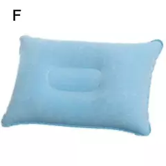 Inflatable Camping Pillow Blow Up Festival Outdoors Cushion HOT Q7I7 F7G8