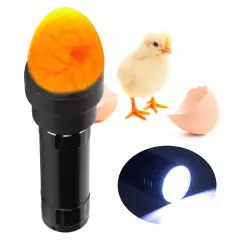 Egg Candler Tester 9 Lamp Safe Cool Light Egg Candler with Lanyard for Chickens