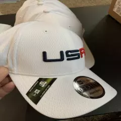 Rare 2020 USA Ryder Cup Hat White New Era 9FORTY Adjustable Brand new!!