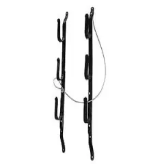 Allen Three Gun Locking Rack Includes Steel Cable Black 18520