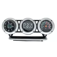 Bell Clock/Compass /Thermometer Combo for Golf Cart