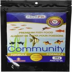 NorthFin Community Formula 0.5mm 250g Premium Fish Food Slow Sinking Pellets