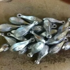 Lead Bank Sinkers 5Lbs banks sinkers 2,3,4,5,6,7,8,9,10,12,16 any combination 