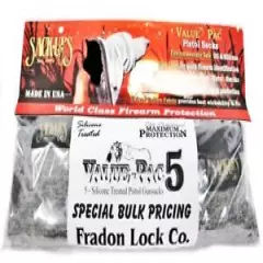 Sack-Ups Pistol Sack Ups Value Pack 5 208 Bulk Firearm Protect Cover Sleeve 10"