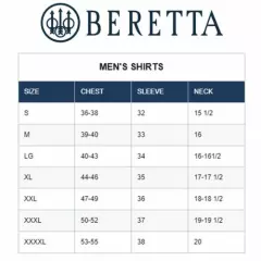 BERETTA Mens Wing Shooter Rust Heather Long Sleeve T-Shirt (TS206T18900026)