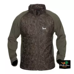 BANDED GEAR HAILSTONE JACKET FULL ZIP WINDPROOF COAT BOTTOMLAND CAMO MEDIUM