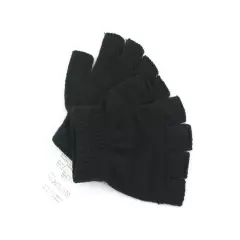 Thermal Knitted Fingerless Gloves Warm Winter Half Finger Gloves for Men Women