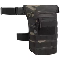 Brandit Side Kick Bag No.2 Carry Pack Pocket Leg Pouch Waist Belt Dark Camo