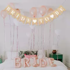 Bride to Be Banner for Bridal Shower Engagement Bachelorette Party Decoration...