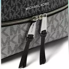 Michael Kors black multi rhea medium backpack NWT (298.00)