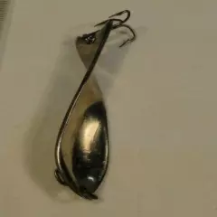 Vintage metal twisted fishing lure