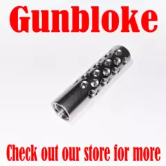 TIKKA SAKO RADIAL Stainless Muzzle Brake 14x1 -bored to suit your cal, 15.9mm OD