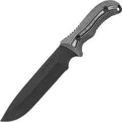 SCHRADE 12" Micarta Survival Rescue Fixed Blade KNIFE + Sharpener & MORE! F37M