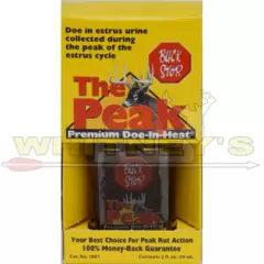 Buck Stop The Peak Premium Doe in Heat 2 Fl oz Estrus Urine