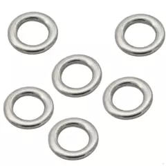 Stainless Steel Heavy Duty Fishing SOLID Rings Big Game Saltwater Extra Strong