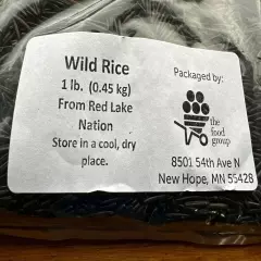 32 Oz Red Lake Nation Wild Rice Natural Minnesota Cultivated Wild Rice