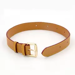 Real Leather Replacement Extension Strap Vachetta Natural Cowhide 3-Widths