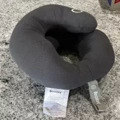 BCOZZY Neck Pillow with Travel Bag Chin Support for Head/Neck Gray * Size L