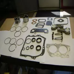 EZ GO GOLF CART ENGINE REBUILD KIT & GASKETS 350CC Stand ROBINS ENGINE 03-UP MCI