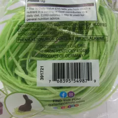 Galerie Green Apple Edible Grass Lot of 2 Easter Basket 2oz EXP 8/30/26 NEW