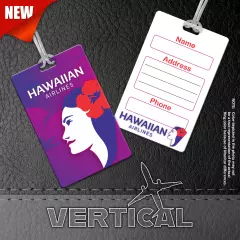 Hawaiian Airlines Luggage Tags (Set of 4)