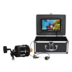 Underwater Fishing Camera Video Fish Finder with 7" LCD Monitor 1000TVL Camera