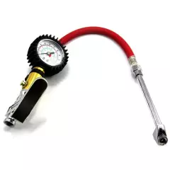 Tire Pressure Gauge, Heavy Duty Tire Inflator High Precision Tire Pressure Gun