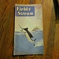 Field and Stream Magazine February 1946 Vintage Issue- Free Shipping!