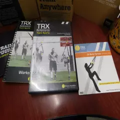 TRX Force Kit Tactical Military Athletes Workout Suspension Trainer W/DVD & Mesh