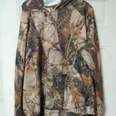 Buffalo Outdoors Burley Camo Tan Hooded Sweatshirt XL