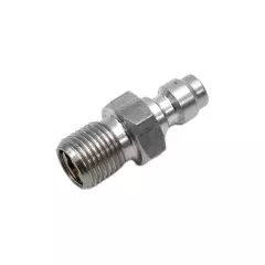 PCP/8mm Male Quick Head Connection One-Way Foster Stainless Steel Fill Nipple