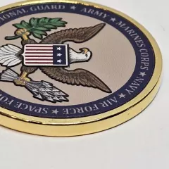 Sodexo Honor Challenge Coin Military Honoring Nations Finest Large Heavy EBRG