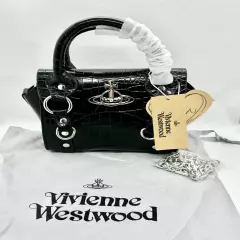 Defective parts available Vivienne Westwood BETTYcroco print Mini Shoulder Bag