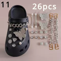 Pearl Shoes Flower Buckle for Crocs Shoes Accessories Detachable DIY Decoration