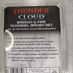 3 "ALLEN" Thunder Cloud Breech Fire Channel Brush Set Muzzleloader NEW Free Ship