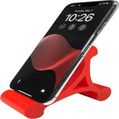 Skalene Phone Stand - 100% Silicone Rubber, Adjustable Phone Holder, Prop, Rest 