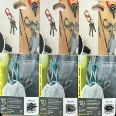 x3 Nite Ize S-Biner Aluminum Dual Carabiner 3-Packs SBA234-A2-R6 New