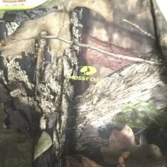 Mens Mossy Oak Camouflage Long Sleeve T-Shirt 2XL Logo Graphic Photo Real Print