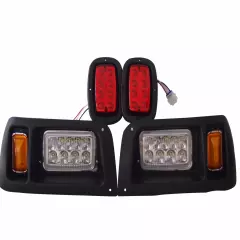 Club Car DS Deluxe LED Light Kit Street Legal Kit For 93-2013 DS W/ Factory Body