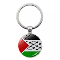 Easy to Identify Palestine Flag Keychain Pendant Never Lose Your Belongings