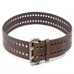 Men’s Top Grain Leather Belts for Men Genuine Solid Belt Workmen 1.5inch Width